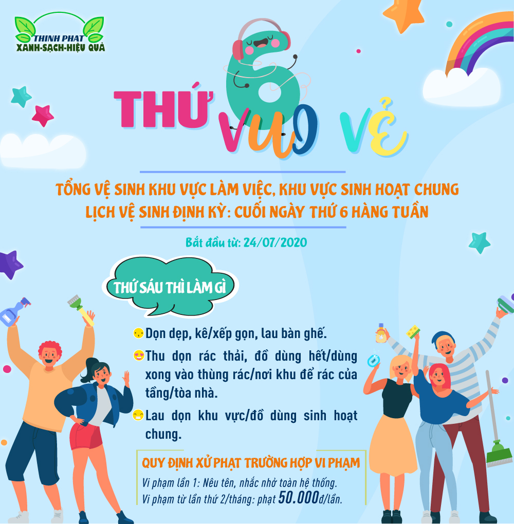 [THỊNH PHÁT XANH-SẠCH-HIỆU QUẢ] - THỨ SÁU VUI VẺ