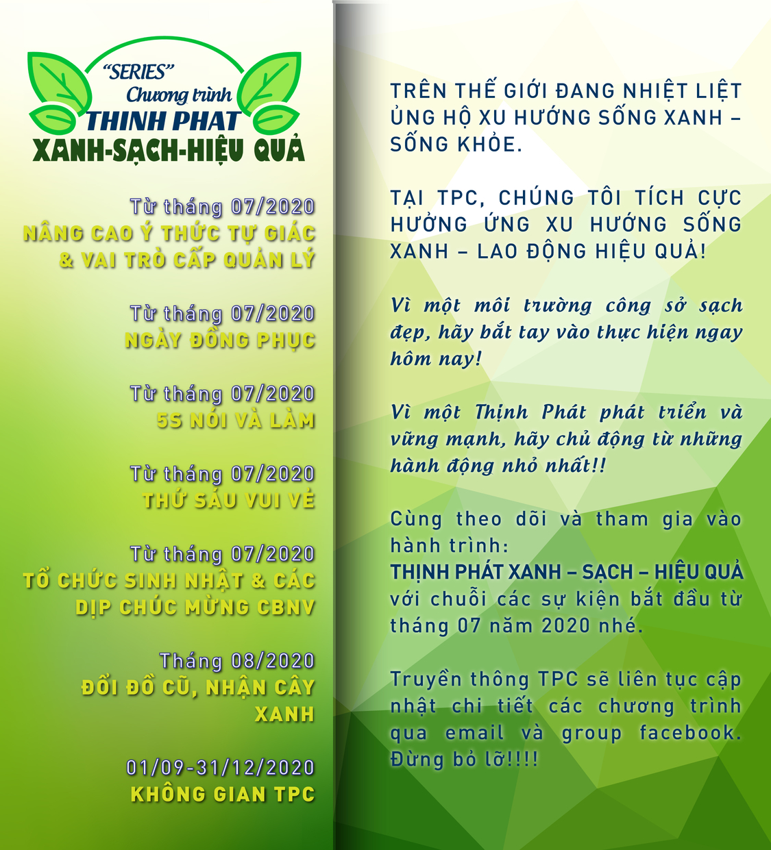 THỊNH PHÁT XANH - SẠCH - HIỆU QUẢ!!