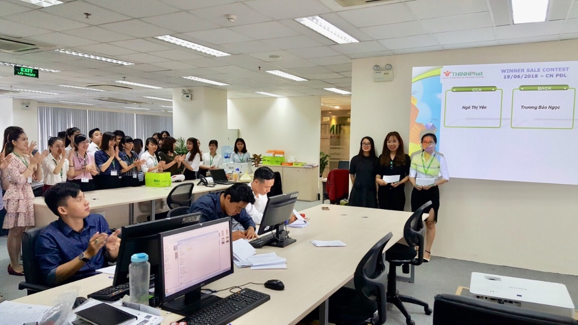 Bản tin số 1: Sales contest 2018